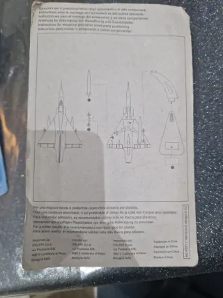 Modellino Aereo Fabbri Italia Scala 1:100