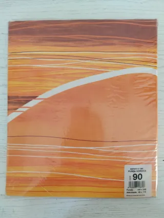 Funda Nórdica Cama 90 Naranja