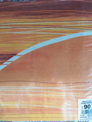 Funda Nórdica Cama 90 Naranja