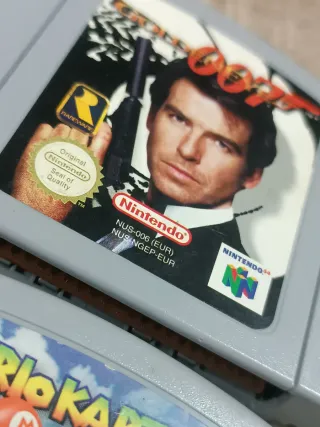007 y Mario Kart. Clásicos Nintendo 64. N64