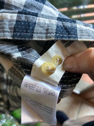 Camicia scout vintage a quadri