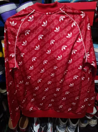 Chaqueta Bomber Adidas Roja