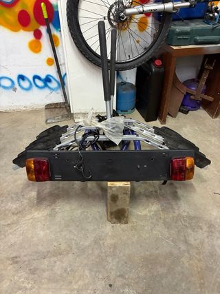 Portabicicletas bola remolque 3 bicis