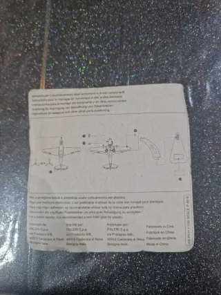 Modellino Aereo Fabbri Scala 1:100