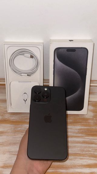 iPhone 15 Pro Max 256GB Negro