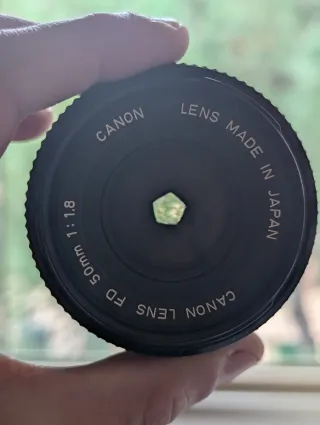 Obiettivo Canon FD 50mm 1.8