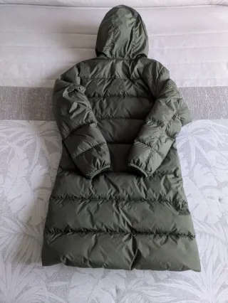 Abrigo largo acolchado Nike hombre verde oliva