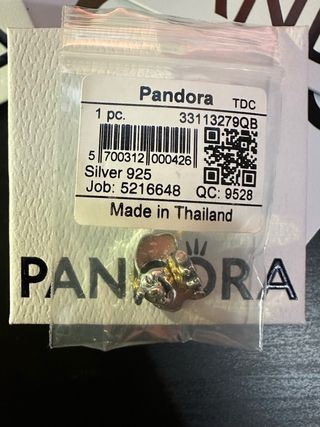 Charm Pandora Dumbo Disney Plata Ley