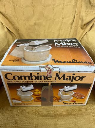 Batidora Moulinex Major Retro Completa con su caja