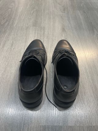 Zapatos Oxford Piel Hombre Negros