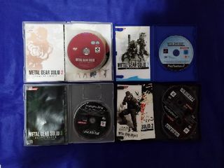 Pack Metal Gear Solid PS2 (4 Juegos)