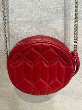 Bolso bombonera Jimmy Choo rojo