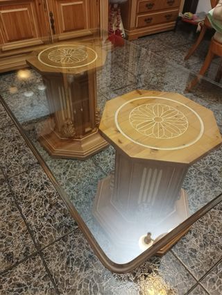 Mueble de salón madera maciza