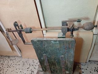 Báscula antigua de pesaje