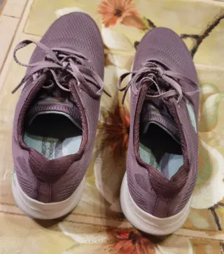 Deportivas Skechers Moradas
