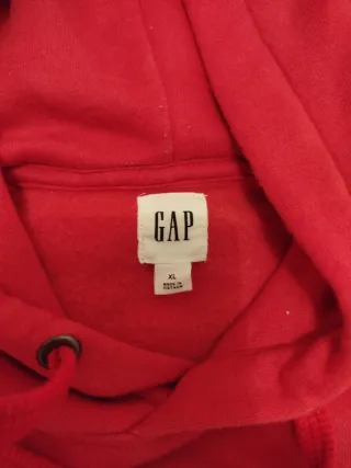 Sudadera Gap Roja con Logo New York