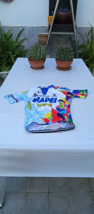 Maillot Ciclismo Mapei Bricobi Talla L