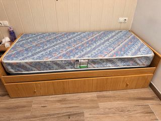 Cama nido con 2 colchones de regalo