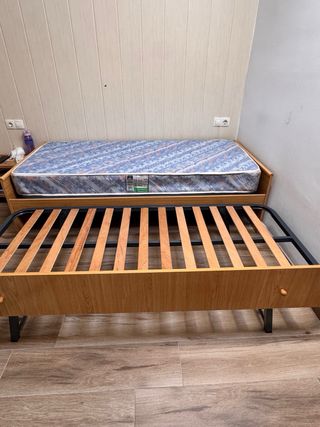 Cama nido con 2 colchones de regalo