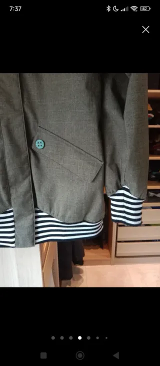 Chaqueta de esquí Orage verde