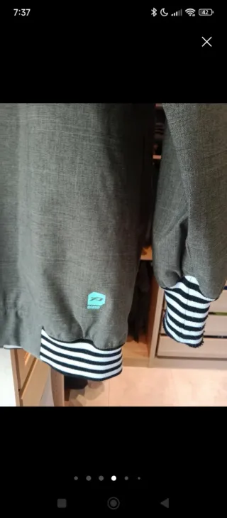 Chaqueta de esquí Orage verde