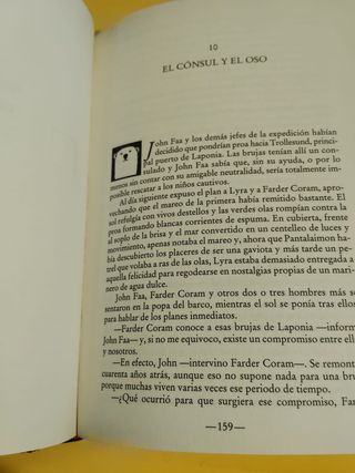 MATERIA OSCURA I. LUCES DEL NORTE