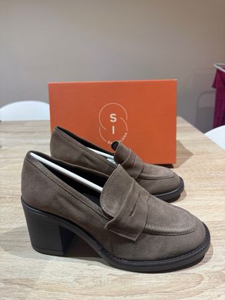 Mocasines ante SI BARCELONA topo mujer