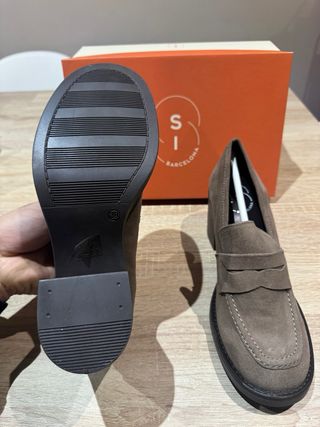 Mocasines ante SI BARCELONA topo mujer
