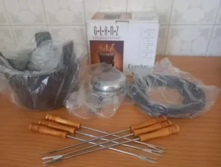 Fondue Glanz Hierro Fundido Negro