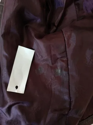 Giacca Pelle Vintage Shandel Brown/Grigio