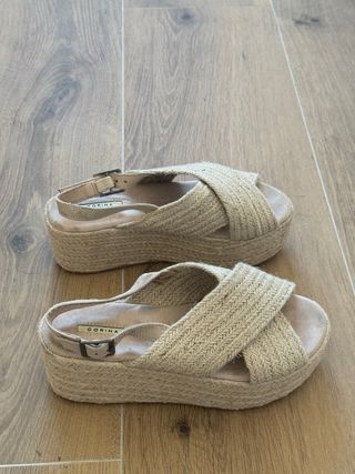 Sandalias esparto Corina talla 38