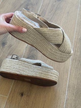 Sandalias esparto Corina talla 38