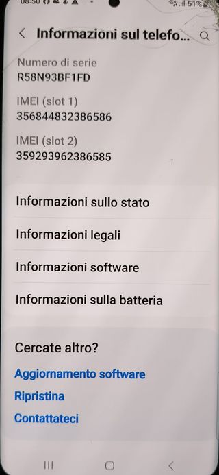 Samsung S20 Plus con Cover LED