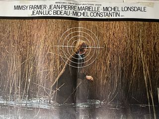 Cartel antiguo Original Película La Traque 1975