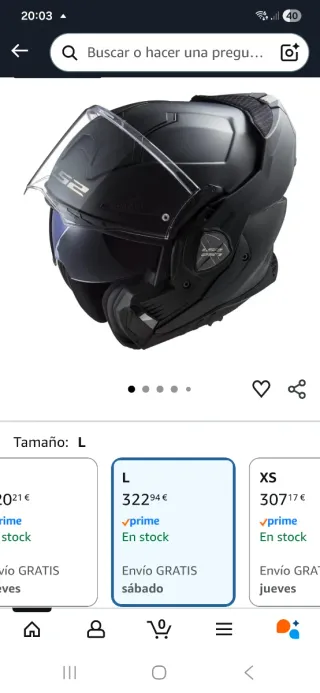 Casco Modular LS2 ADVANT Solid Matt Black