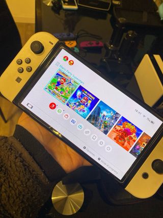 Nintendo Switch OLED Blanca