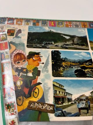 Banderín antiguo plastificado Andorra