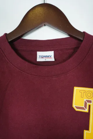 Camiseta larga Tommy Hilfiger Roja Talla S
