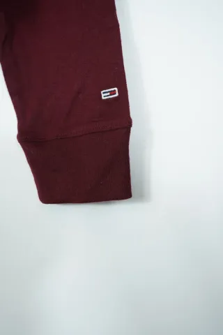 Camiseta larga Tommy Hilfiger Roja Talla S