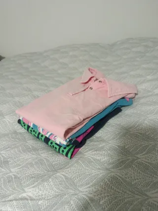 Lote 3 Camisetas Manga Larga Niña