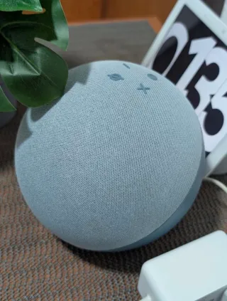 Echo Grande 4ªGen - Altavoz Alexa - Azul/Celeste