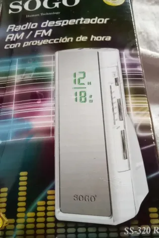Radio Despertador Digital SOGO SS-320 RR