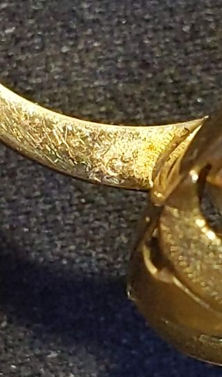 Sortija Oro y Jade Verde Mujer