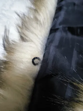 Bufanda Collar Pelo Sintético Negro Marrón