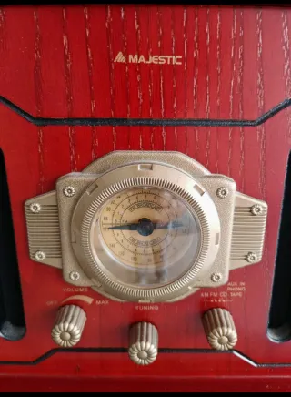 MAJESTIC TT 35 CD MP3 Giradischi