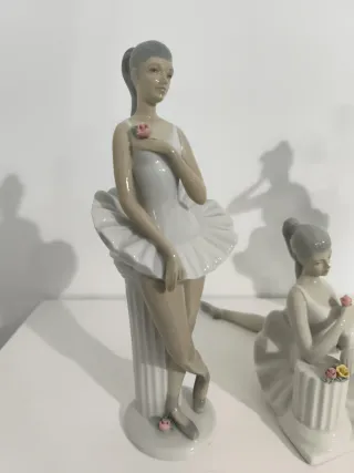 Figuras de porcelana de bailarinas