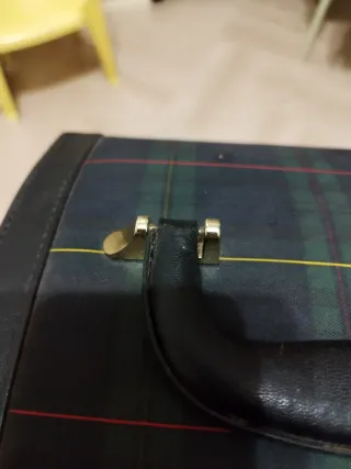 Beauty case vintage con combinazione