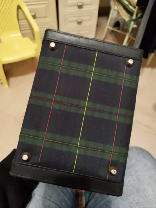 Beauty case vintage con combinazione