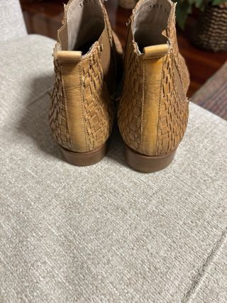 Botines Pons Quintana piel trenzada T.37