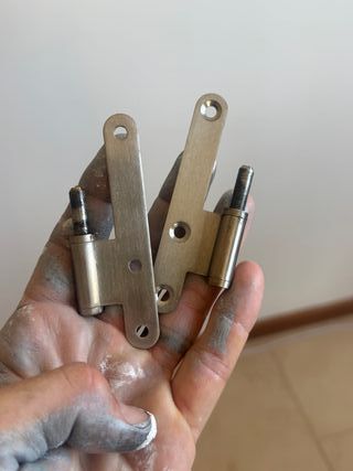 Puerta Madera con Cristales